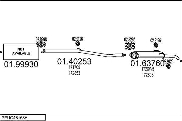 MTS PEUG48168A020207