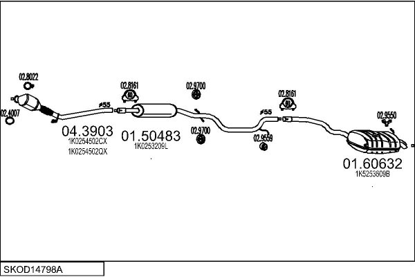 MTS SKOD14798A018248