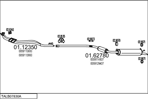 MTS TALB07830A002491