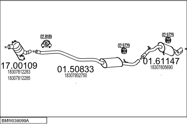 MTS BMW038099A058254