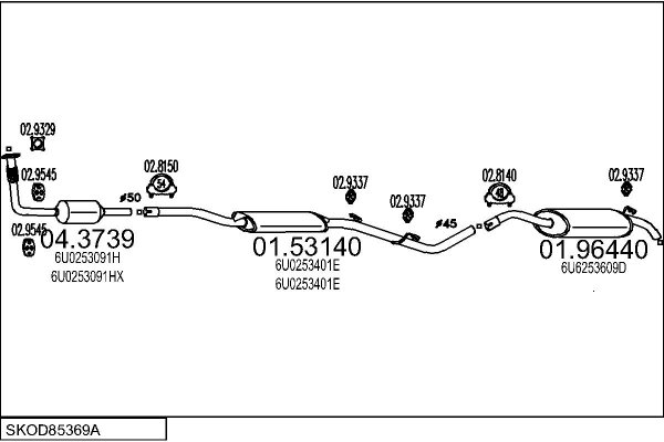 MTS SKOD85369A005678