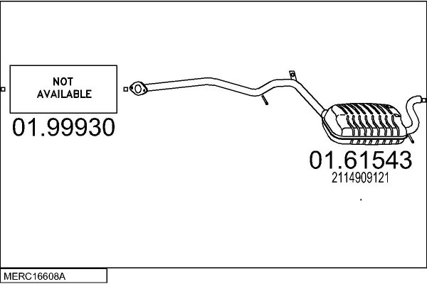 MTS MERC16608A019291