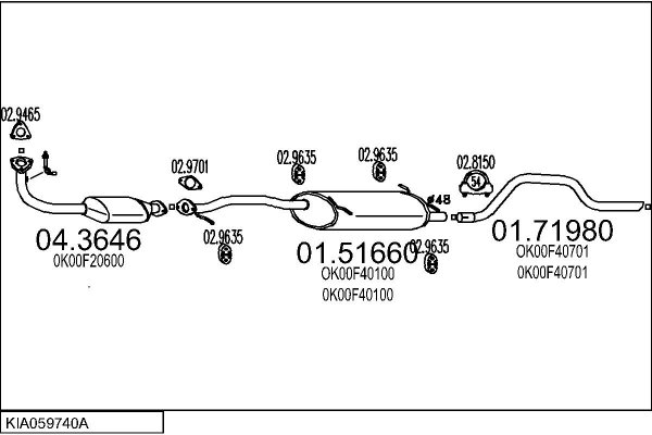 MTS KIA059740A004580