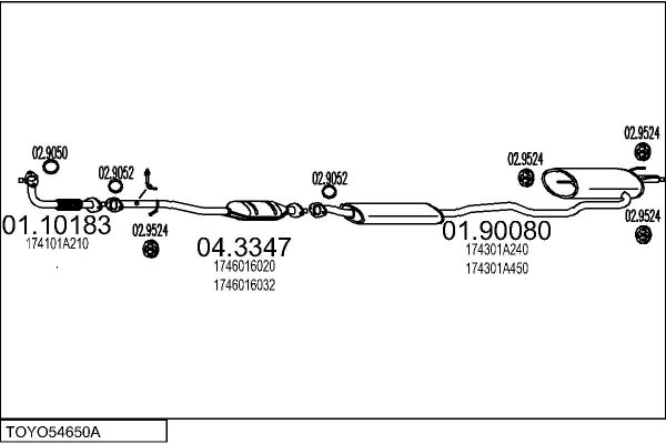MTS TOYO54650A004730