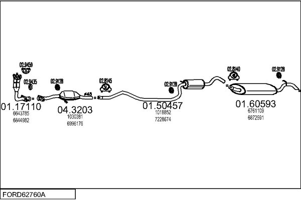 MTS FORD62760A001078