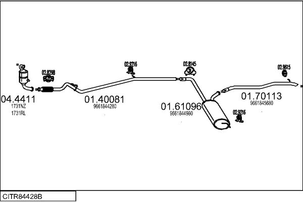 MTS CITR84428B135593