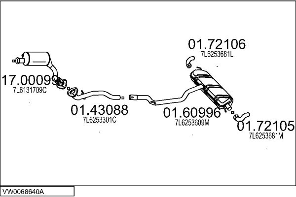 MTS VW0068640A017182