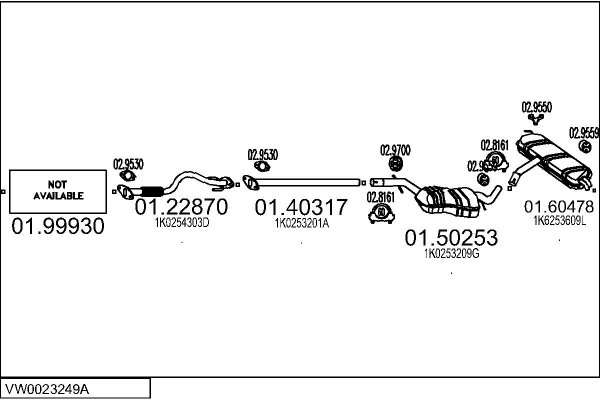 MTS VW0023249A019466