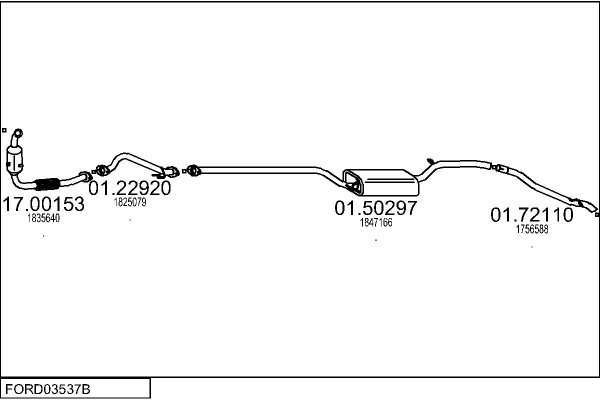 MTS FORD03537B008039