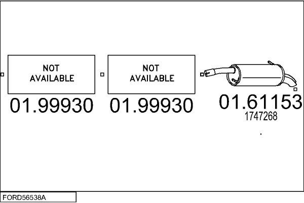 MTS FORD56538A125822