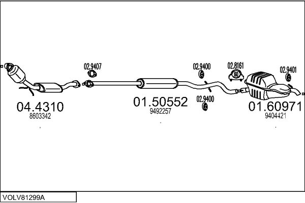 MTS VOLV81299A016476