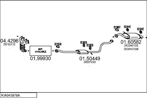 MTS KIA045878A014887