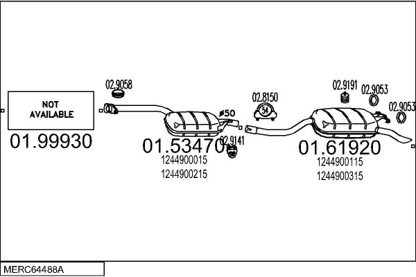 MTS MERC64488A000453