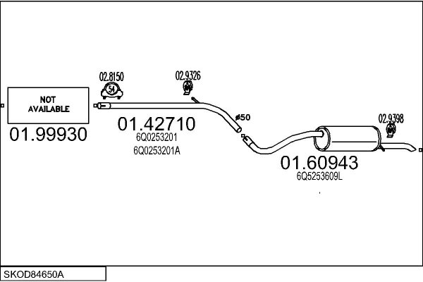 MTS SKOD84650A023169