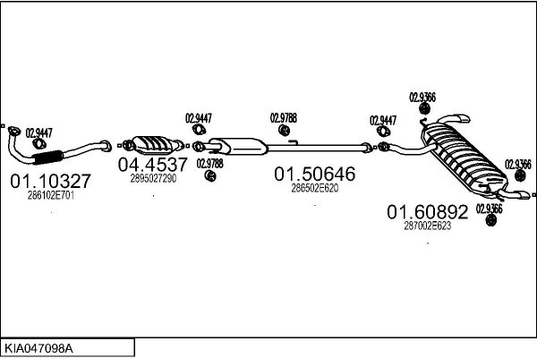 MTS KIA047098A031189