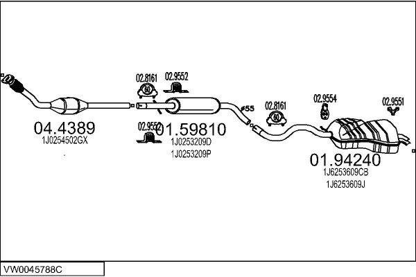 MTS VW0045788C008801