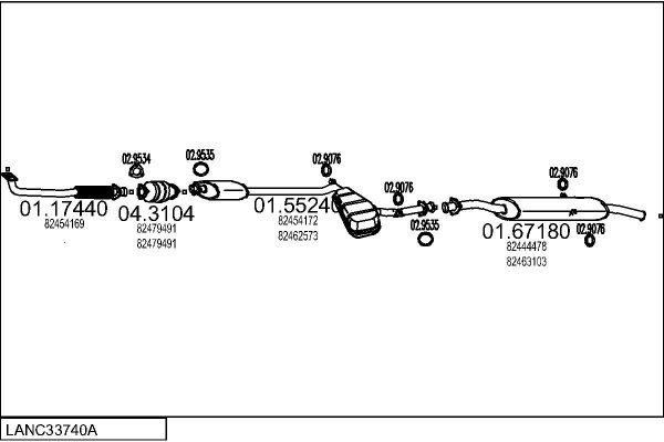 MTS LANC33740A007630