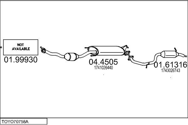MTS TOYO70758A034938