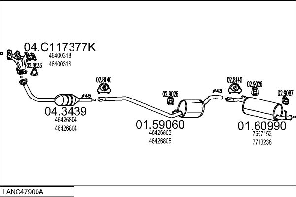 MTS LANC47900A004758