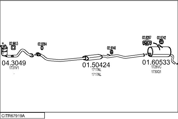MTS CITR67919A019411