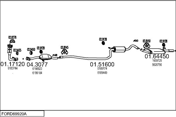 MTS FORD69920A001081