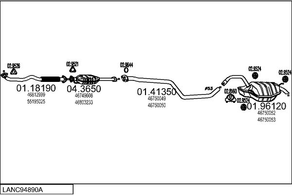 MTS LANC94890A016588