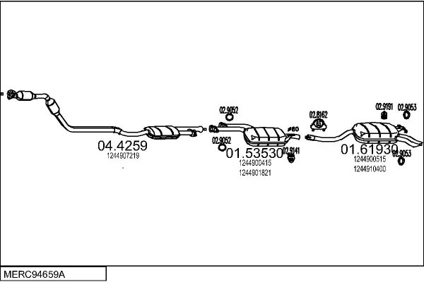 MTS MERC94659A000447