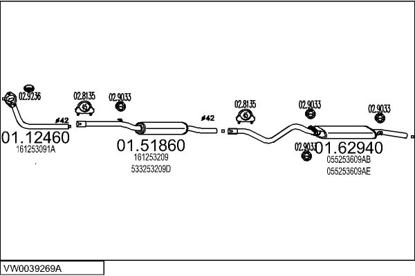 MTS VW0039269A001629