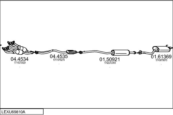 MTS LEXU69810A010281