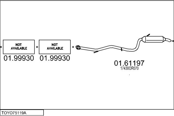 MTS TOYO75119A030884