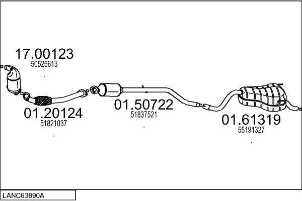 MTS LANC63890A028599
