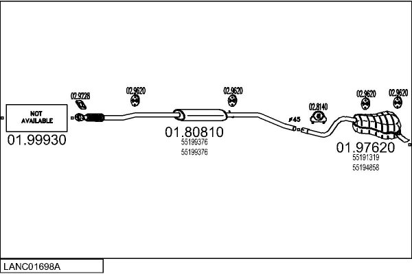 MTS LANC01698A009260