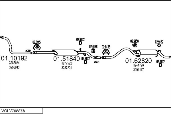 MTS VOLV70887A006332