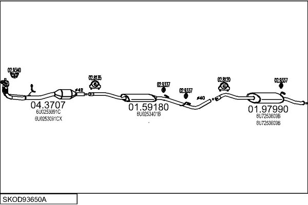 MTS SKOD93650A005256