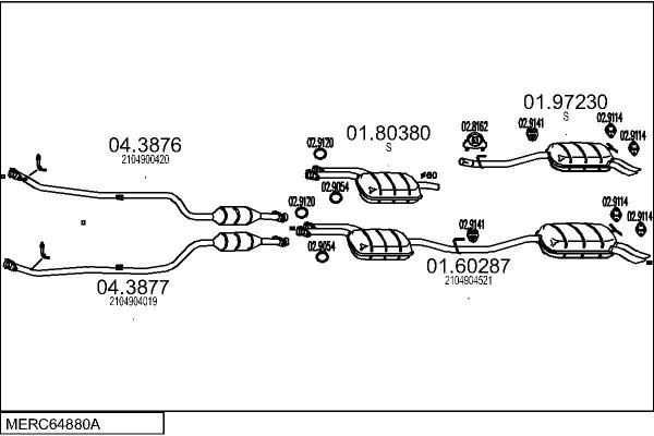 MTS MERC64880A008687