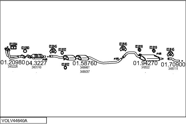 MTS VOLV44640A002836