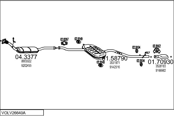 MTS VOLV26640A007256