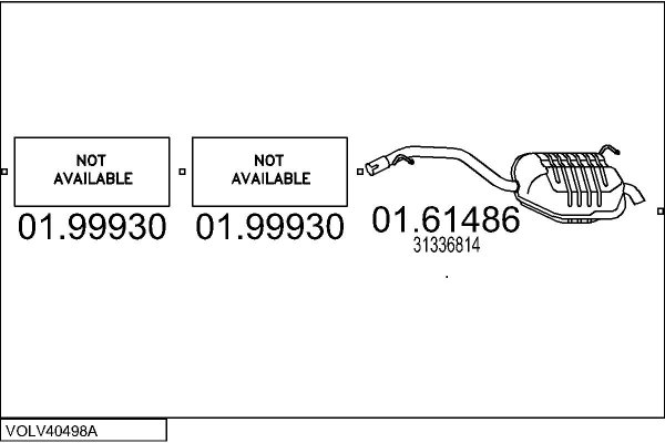 MTS VOLV40498A031406