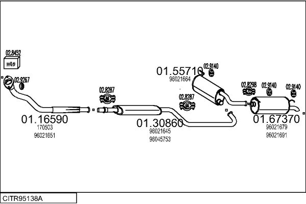 MTS CITR95138A020587