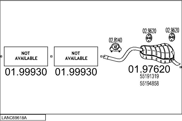 MTS LANC69618A020032