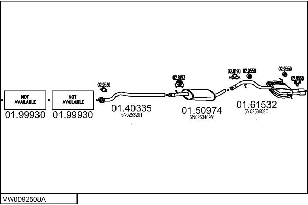 MTS VW0092508A023182