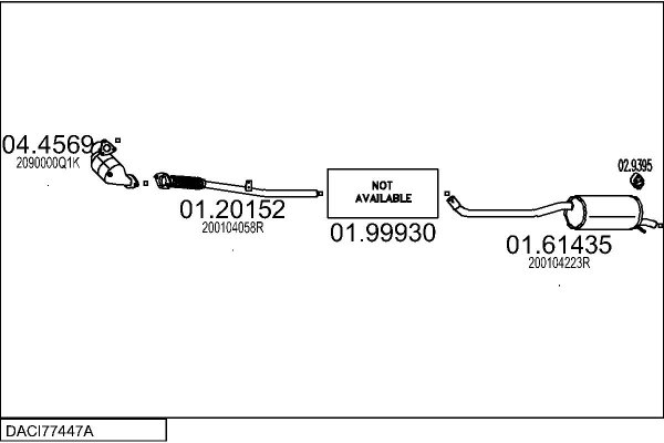 MTS DACI77447A059716