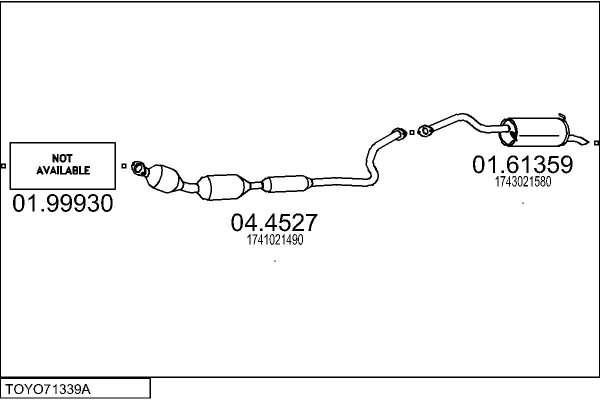 MTS TOYO71339A017711
