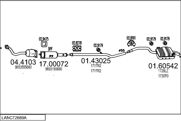 MTS LANC72689A016807