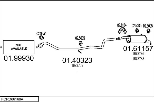MTS FORD06169A030841