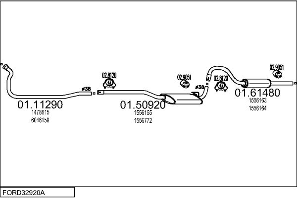MTS FORD32920A000341