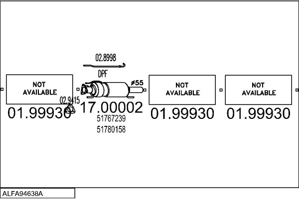 MTS ALFA94638A022562
