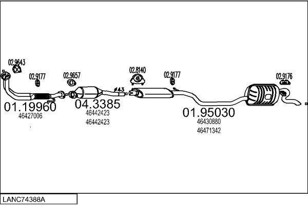 MTS LANC74388A007808