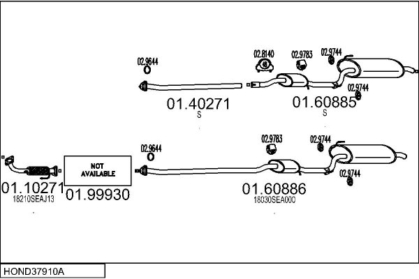 MTS HOND37910A017716