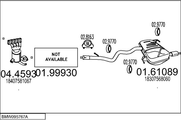 MTS BMW095767A055565